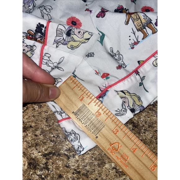 DISNEY STORE ANIMATORS COLLECTION DISNEY PRINCESS PAJAMA PJ SET FOR WOMEN SZ SM - Picture 15 of 16